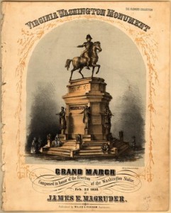 Virginia Washington Monument Poster Gov