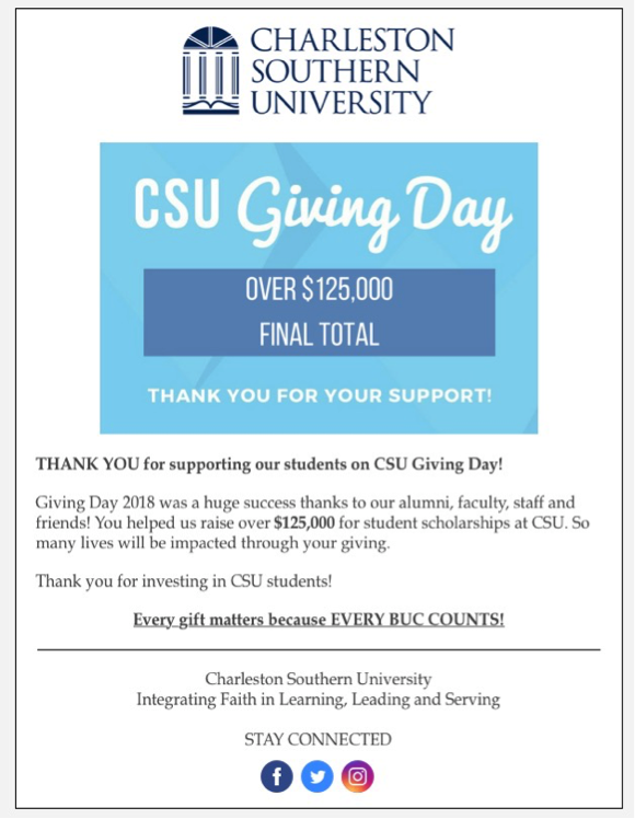 CSU Giving day